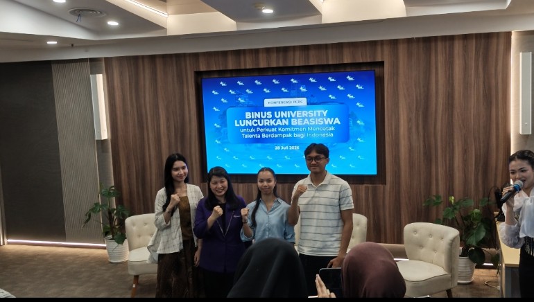 BINUS University Perluas Akses Pendidikan Lewat Beasiswa 2027/2028, Siapkan Talenta Muda Hadapi Era AI